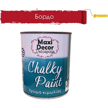 MAXI DECOR ТЕБЕШИРЕНА БОЯ maxi dЕcor 0.750л 525 БОРДО (4012023)