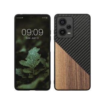 Image 1 of kwmobile Твърд калъф за Xiaomi Redmi Note 12 Pro 5G - тъмнокафяв