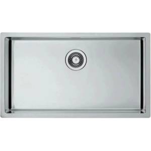 Alveus Мивка от неръждаема стомана Alveus Quadrix 60 Satin 79x45 см (1092477) Мивка за вграждане