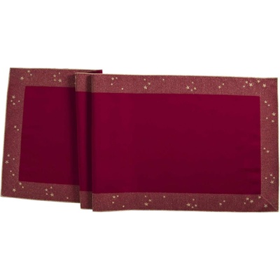 Sander Behúň Starlight 50x150 cm burgundy 826969-26