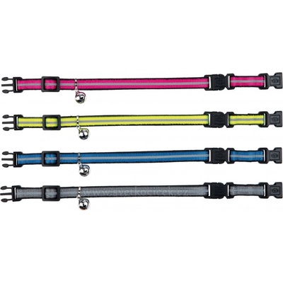 Trixie Reflexní obojek pro kočky dvojité zabezpečení