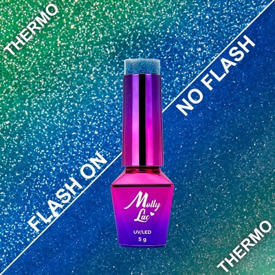 Molly Lac Thermo Flashing Gél lak Stories 696 5 ml