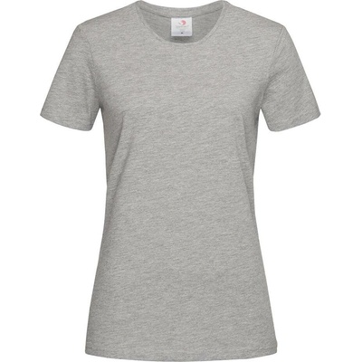 STEDMAN CLASSIC Tričko WOMEN Grey Heather sivá
