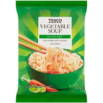 Tesco Instantná rezancová polievka zeleninová 60 g