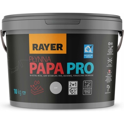 Rayer Tekutá lepenka PRO šedá 10 kg