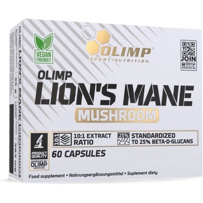 Olimp Sport Nutrition Lion's Mane Mushroom 500 mg [60 капсули]