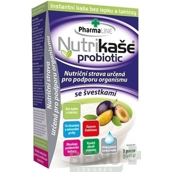 Nutrikaše probiotic se švestkami 3 x 60 g