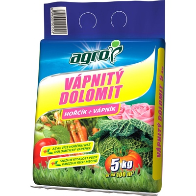 Agro Vápnitý dolomit 5 kg