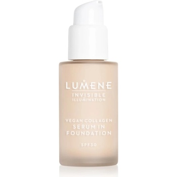 Lumene Invisible Illumination Vegan Collagen Serum in Foundation лек фон дьо тен с подхранващ ефект SPF 30 00 30ml