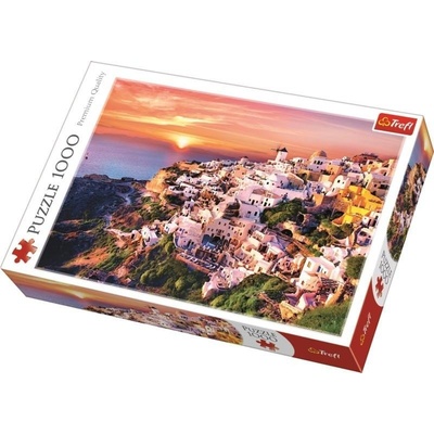 Matyska a.s. Západ slunce nad Santorini Řecko 1000 dílků