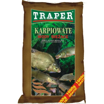 TRAPER Popular Kapr na tekoucí vodu vanilka 5 kg