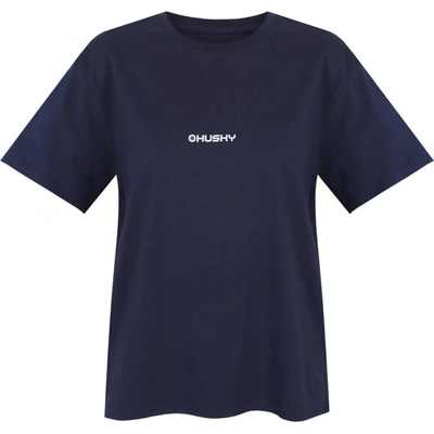 Husky Dámske bavlnené tričko Tee Stamp dark blue