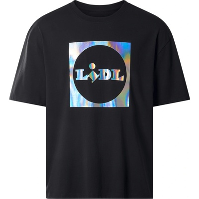 Pánské oversize triko s BIO bavlnou LIDL černá