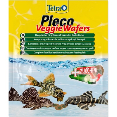 Tetra Pleco Veggie Wafers 15 g – Zboží Dáma
