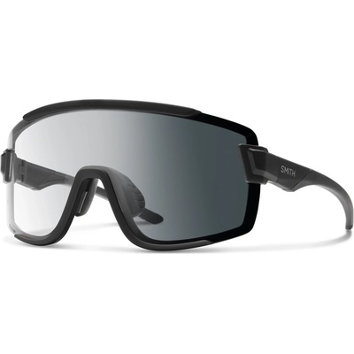 Smith Optics Очила за колоездене Smith Wildcat Photochromic S0-S2 (VLT 85-20%) + S0 (VLT 90%) Cycling glasses - Matte Black / Clear to Grey + Clear - размер One Size (205-2650-0111)