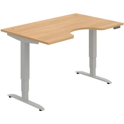 OFFICE PRO s.r.o. HOBIS ergo elektr.staviteľný stôl 140 cm, pamäť. ovláda. - MSE 3M 1400, dub