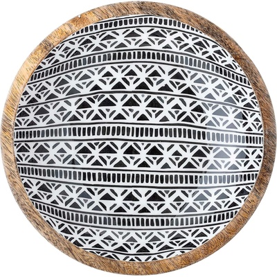 Bloomingville miska Mango se smaltovaným dekorem 30 cm