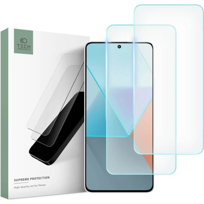 Tech-Protect Стъклен Протектор 2бр. за Xiaomi Redmi Note 13 5G/13 Pro 5G-4G, Tech-Protect Tempered Glass, Прозрачен (5906302300006)