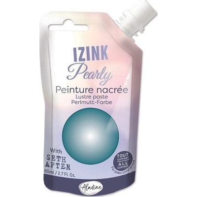 Aladine Izink Pearly Цвят на ефекта Turquoise 80 ml 1 бр (82064)
