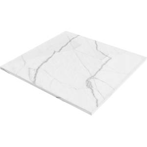 Mexen Hugo Квадратна душ кабина SMC 70 x 70 cm, бял камък - 42157070 (42157070)