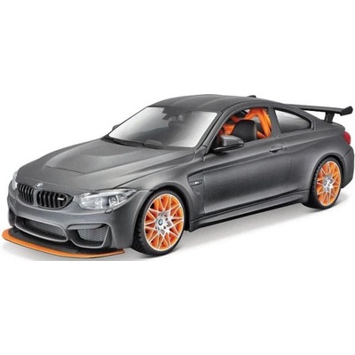 Maisto - BMW M4 GTS, матово метално сиво, assembly line, 1: 24