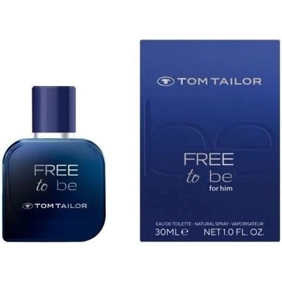 Tom Tailor Free To Be for Him toaletná voda pánska 30 ml