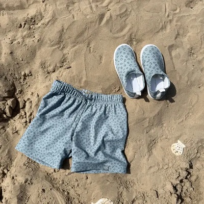 Swim Essentials : Детски плувни шорти тип боксер с UV50+ "Green Leopard (SWE-2023SE728)