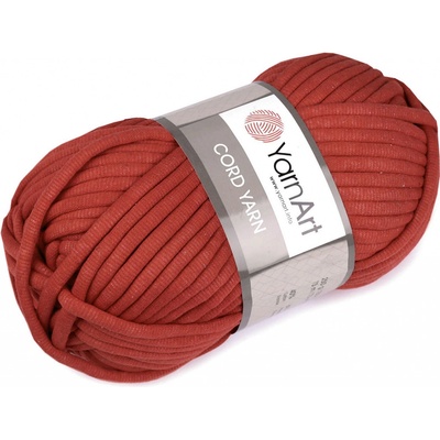 Prima-obchod Pletací příze Cord Yarn 250 g, barva 21 (785) rezavá