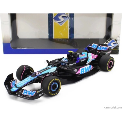 Solido Alpine F1 A524 Team Bwt Alpine N 10 Monaco Gp 2024 Pierre Gasly Černá Modrá Růžová 1:18