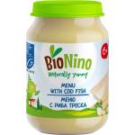 BioNino Био пюре BioNino - Риба треска със зеленчуци, 6 м+, 190 g (F06030012A0009) - baby