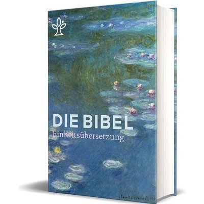 Die Bibel mit Umschlagmotiv Seerosen von Claude Monet. Grodruck. Mit Familienchronik.Pevná vazba