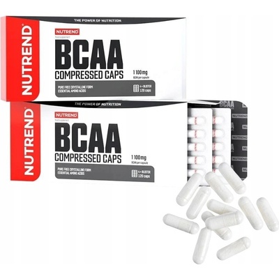 NUTREND BCAA Compressed 120 kapsúl