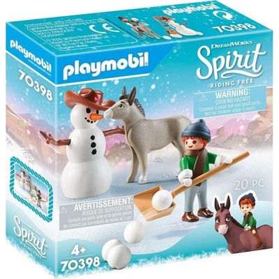 Playmobil 70398 Radost ze sněhu se Šmikem a Seňorem Mrkvičkou