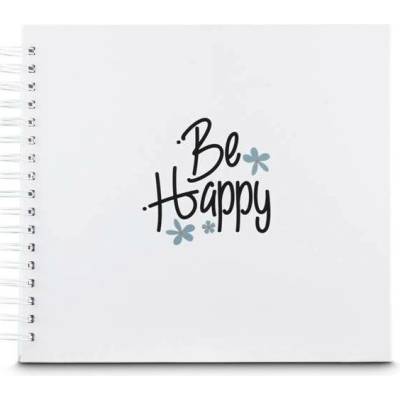 HAMA Good Things HAPPY klasické spirálové 28 x 24 cm, 50 stran