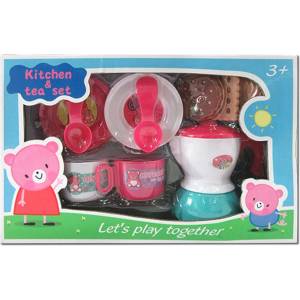 Armutoys СЕРВИЗ ЗА КАФЕ С БИСКВИТИ В КУТИЯ ПРАСЕНЦЕ