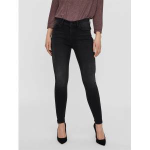Vero Moda Дънки Vero Moda Women's Peach Skinny Jeans - Black Denim