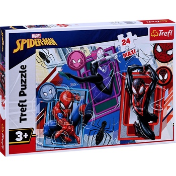 Trefl Пъзел Trefl от 24 макси части - Сетивата на Спайдърмен (14366)