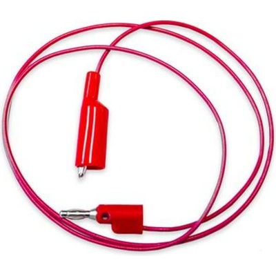 Mueller Electric BU-2030-A-60-2 měřicí kabel banánková zástrčka 4 mm krokosvorky 1.5 m červená 1 ks