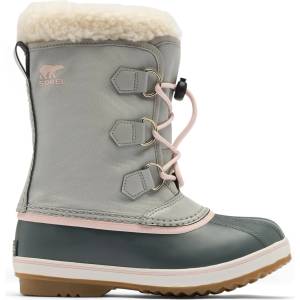 Sorel Детски зимни ботуши Sorel Kid's Little Yoot Pac Nylon WP Winter boots - Dove / Gum 2 - размер 31 (EU) (702-5768-0314)