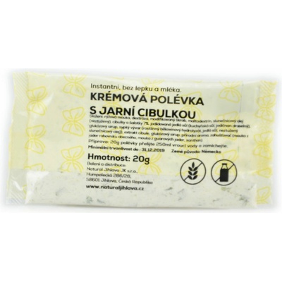 Natural Instantná krémová polievka s jarnou cibuľkou bez lepku a mlieka 20 g