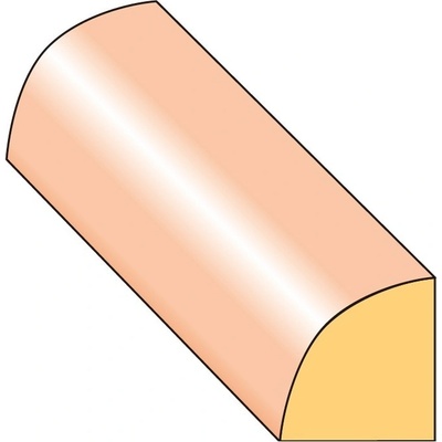 Lišta stropní S2 smrk nastavený 13×14×2000 mm, 25 ks/bal