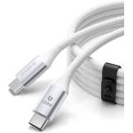 ORICO CDX 100W 5A Power Delivery USB-C - USB-C 1m кабел - бял (6942227138569)
