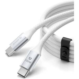 ORICO CDX 100W 5A Power Delivery USB-C - USB-C 1m кабел - бял (6942227138569)