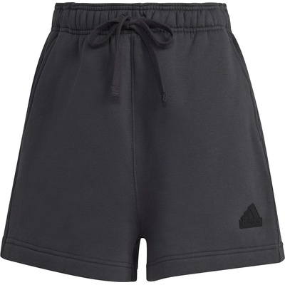 adidas Поларени къси панталони Adidas Women's Fleece Jogger Shorts - CARBON
