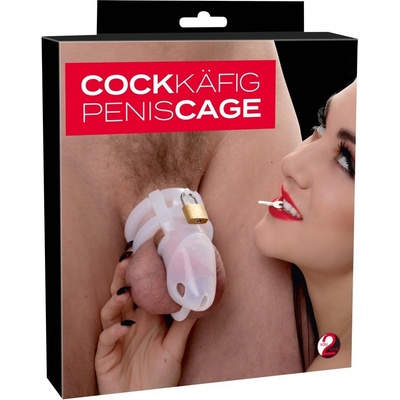 Pánský silikonový pás cudnosti Cock Cage Set – Zboží Mobilmania