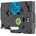 Compatible Съвместима лента с Brother TZ-FX511 / TZe-FX511, 6mm x 8m, гъвкави, черен печат / син фон (TZe-FX511)