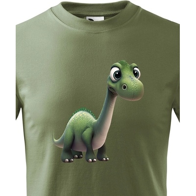 dětské triko Brachiosaurus Military 69