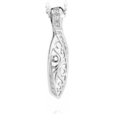 Cutie Diamonds přívěsek z bílého zlata s diamantem DZ6325 2148 40 10 X 2