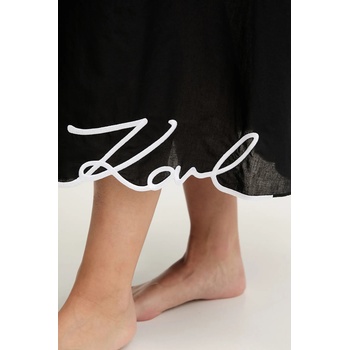 KARL LAGERFELD Памучна рокля Karl Lagerfeld (A2W46009)