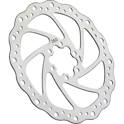 Author ABS-PR91 6 děr 203 mm stříbrná